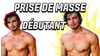 Débutant-Prise de masse en salle